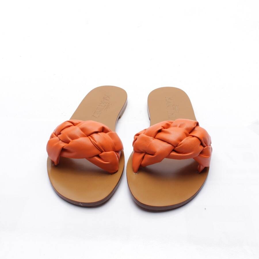 Image 2 of Sandals EUR 37 Dark Orange in color Orange | Vite EnVogue