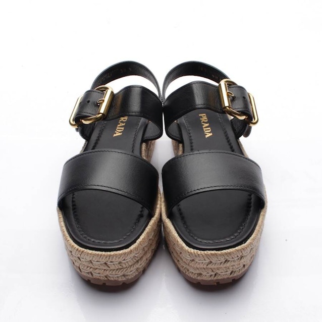 Platform Sandals EUR 38.5 Black | Vite EnVogue