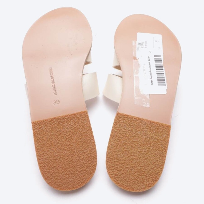 Image 4 of Sandals EUR 39 Cream in color White | Vite EnVogue