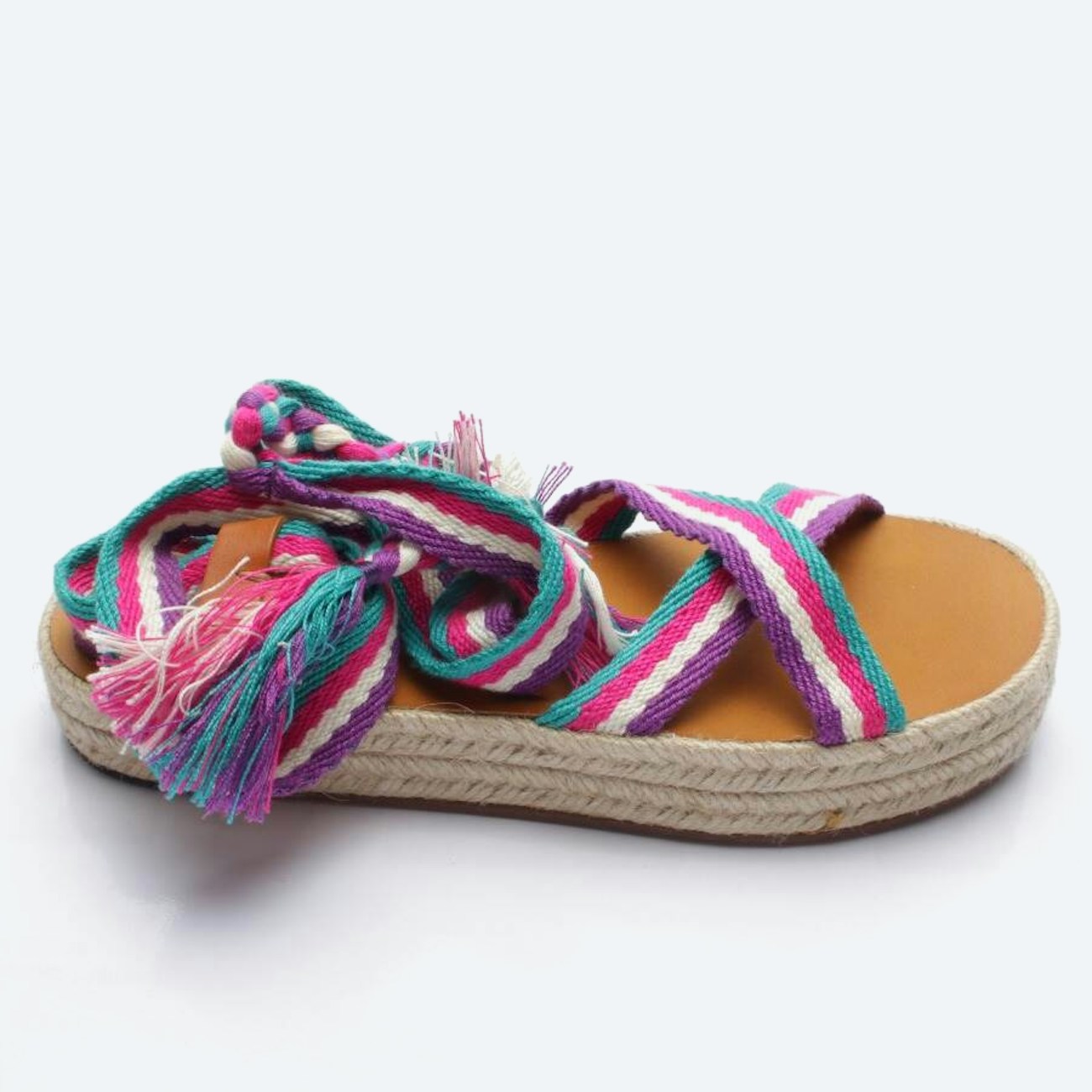 Image 1 of Platform Sandals EUR 40 Multicolored in color Multicolored | Vite EnVogue