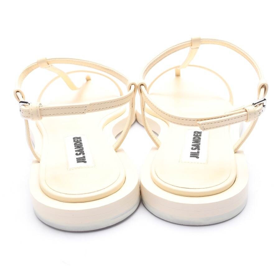 Image 3 of Sandals EUR 36 Cream in color White | Vite EnVogue