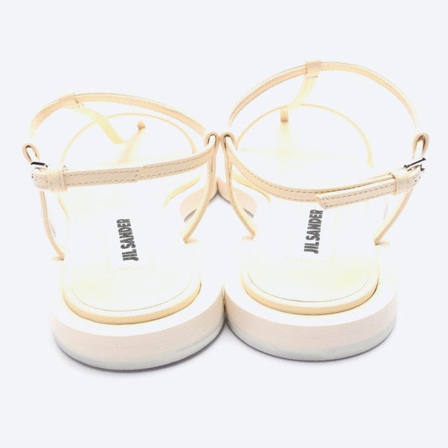 Image 3 of Sandals EUR 36 Cream in color White | Vite EnVogue