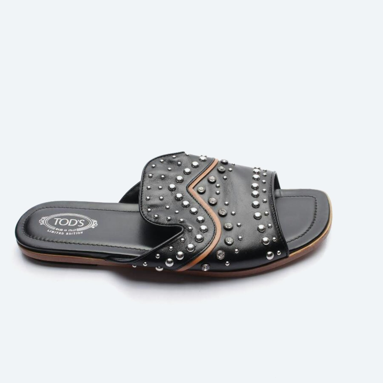 Image 1 of Sandals EUR 40.5 Black in color Black | Vite EnVogue