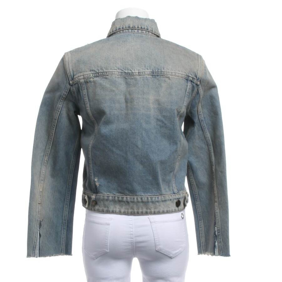 Image 2 of Jeans Jacket L Blue in color Blue | Vite EnVogue