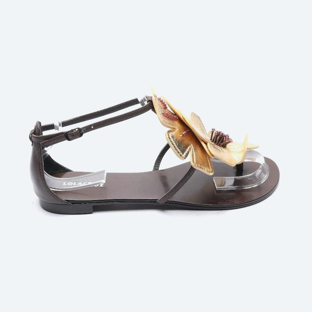 Image 1 of Sandals EUR 39 Gold in color Metallic | Vite EnVogue