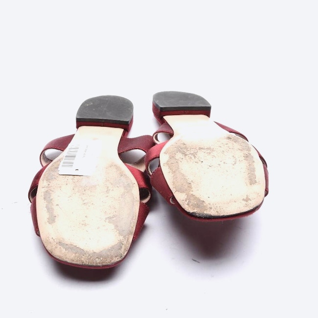 Image 4 of Sandals EUR 39 Bordeaux in color Red | Vite EnVogue