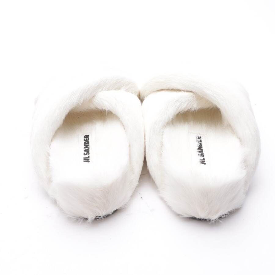 Image 3 of Sandals EUR 40 White in color White | Vite EnVogue