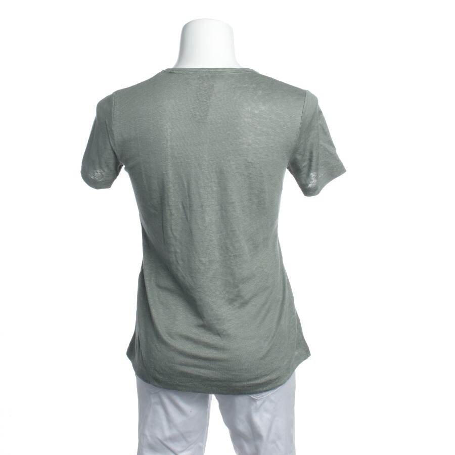 Image 2 of Linen Shirt XS Dark Green in color Green | Vite EnVogue