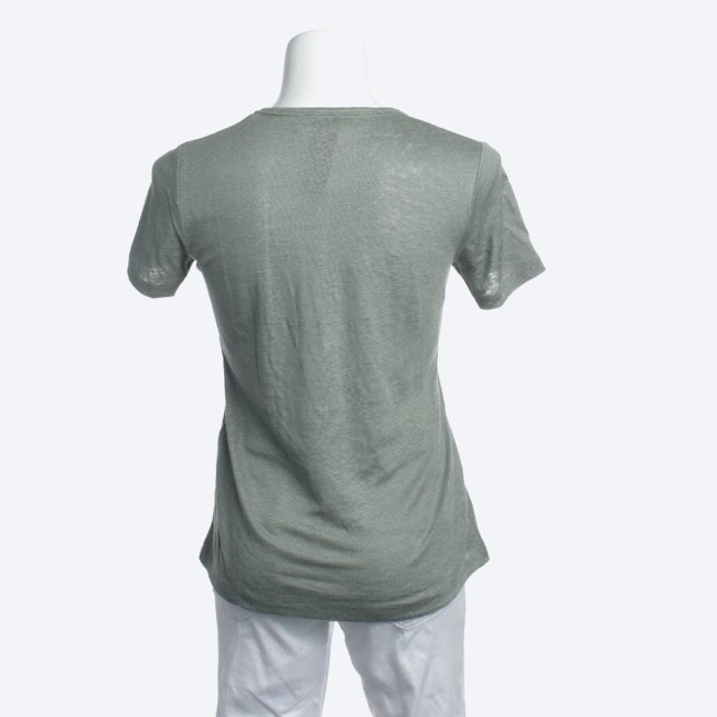 Image 2 of Linen Shirt XS Dark Green in color Green | Vite EnVogue