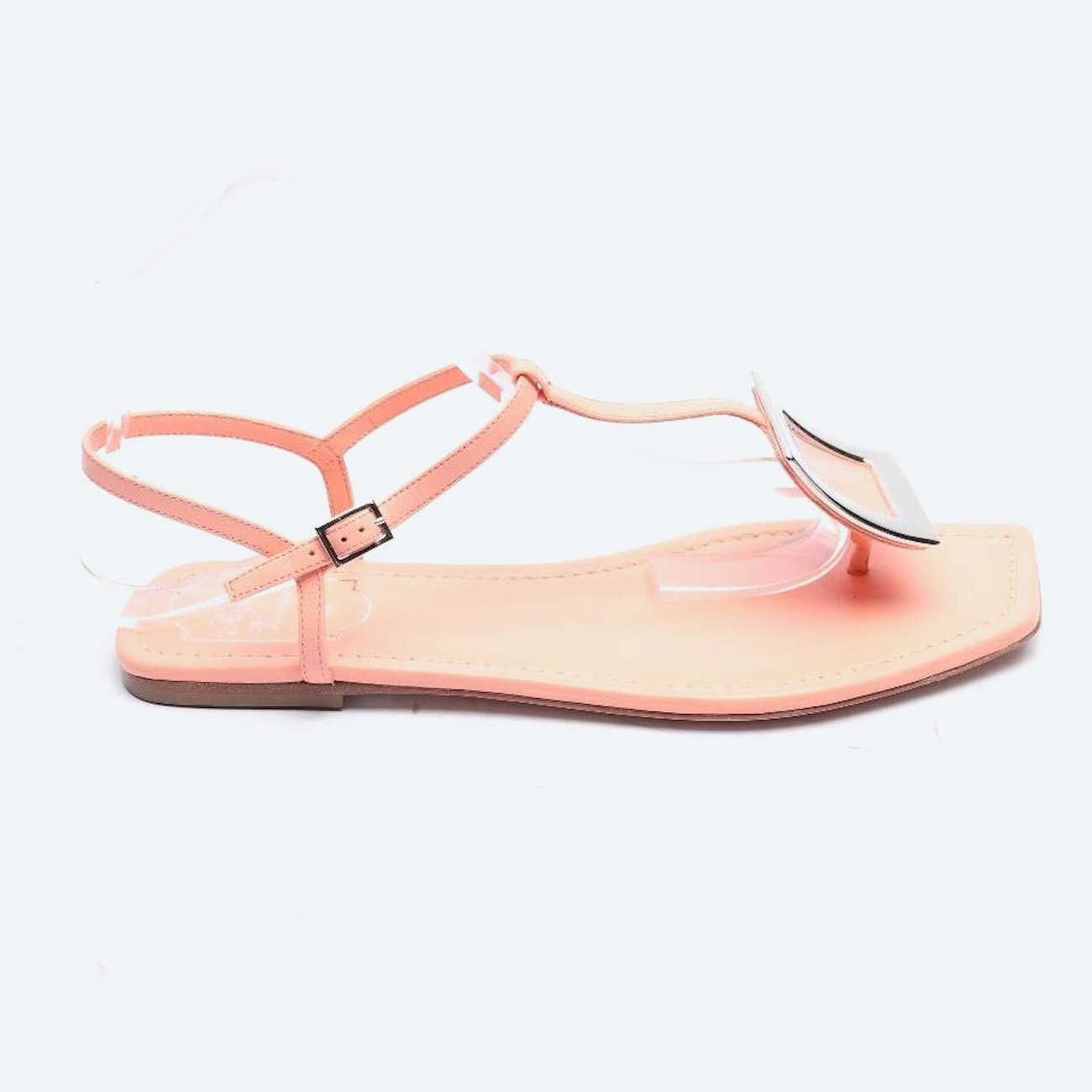 Image 1 of Sandals EUR 40 Light Pink in color Pink | Vite EnVogue