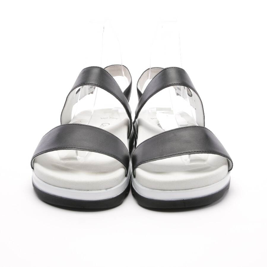 Image 2 of Strappy Sandals EUR 40 Black in color Black | Vite EnVogue