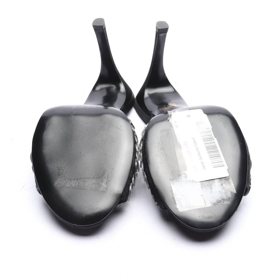 Image 4 of Heeled Sandals EUR 39 Black in color Black | Vite EnVogue