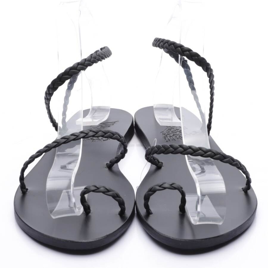 Image 2 of Sandals EUR38 Black in color Black | Vite EnVogue