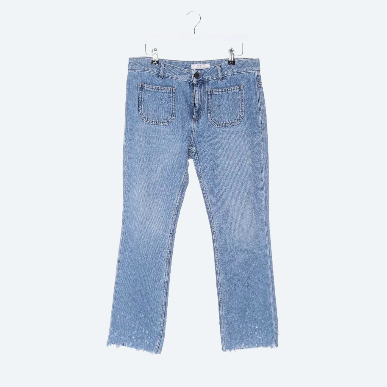 Image 1 of Jeans Straight Fit 38 Light Blue in color Blue | Vite EnVogue