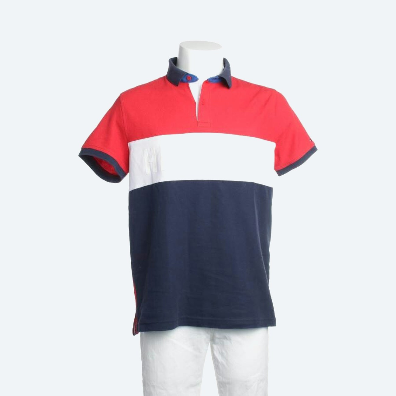 Image 1 of Polo Shirt M Multicolored in color Multicolored | Vite EnVogue