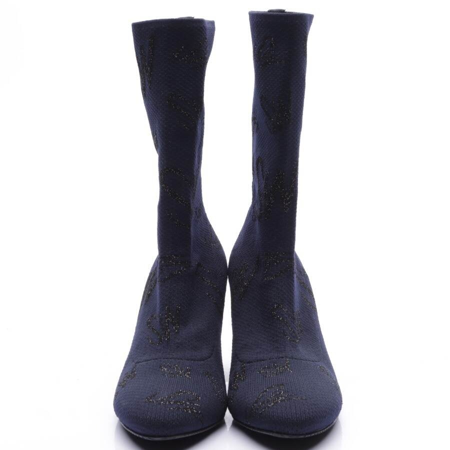 Image 2 of Ankle Boots EUR 38.5 Navy in color Blue | Vite EnVogue