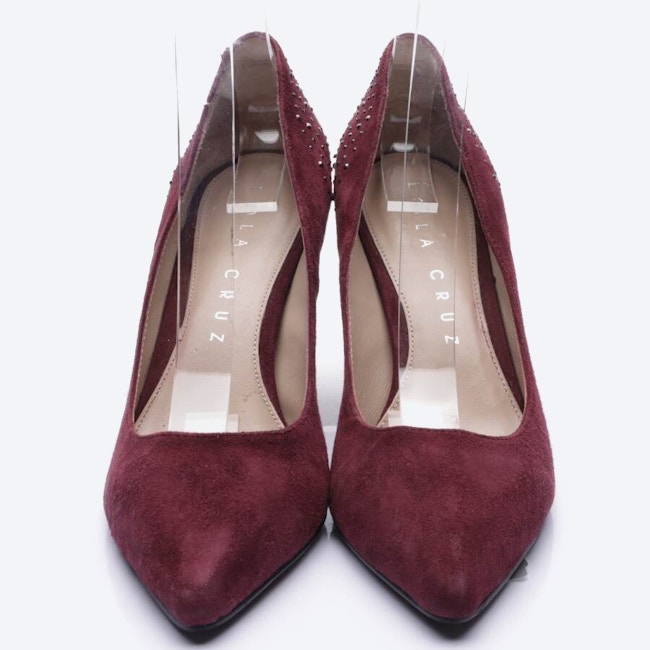 Image 2 of High Heels EUR 38.5 Bordeaux in color Red | Vite EnVogue