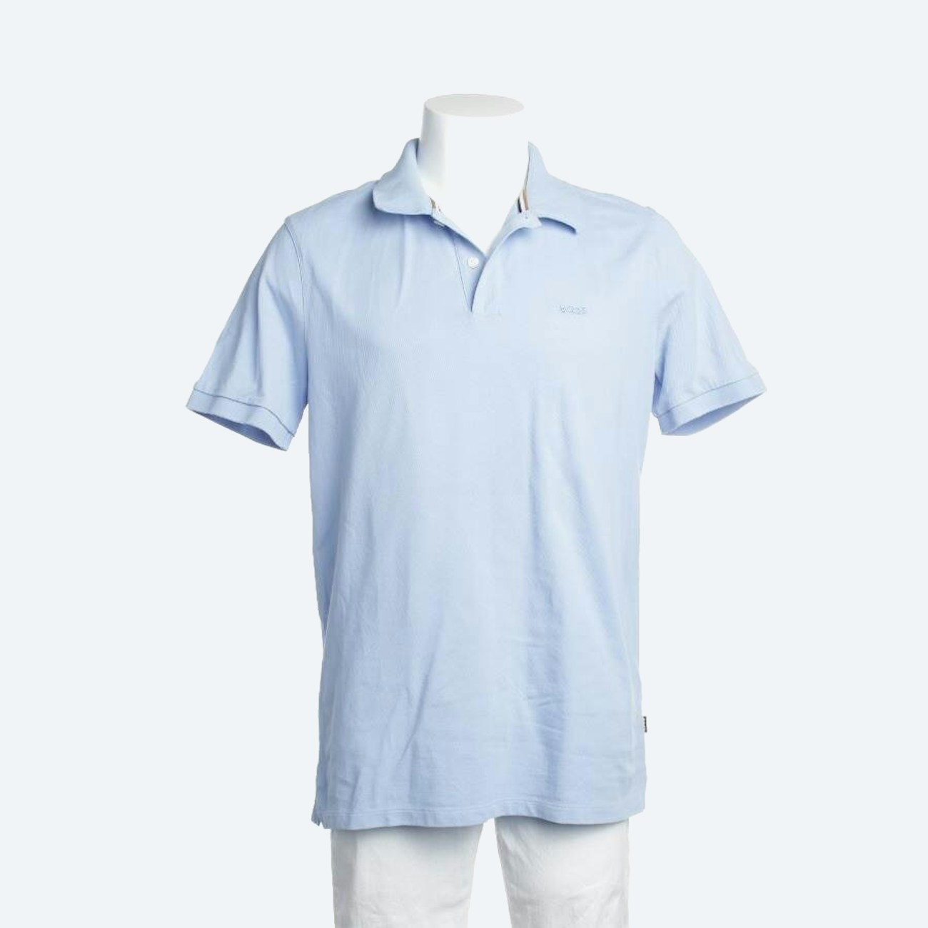 Bild 1 von Poloshirt XL Hellblau in Farbe Blau | Vite EnVogue