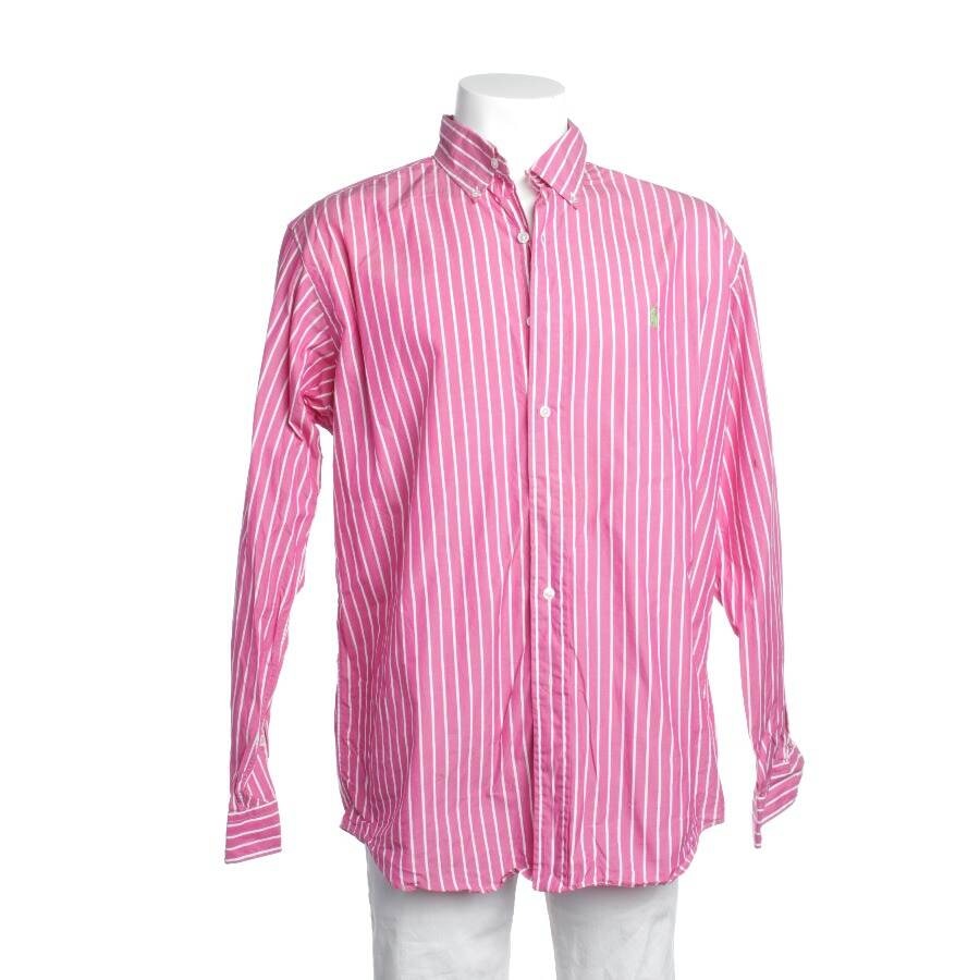 Image 1 of Casual Shirt L Pink in color Pink | Vite EnVogue