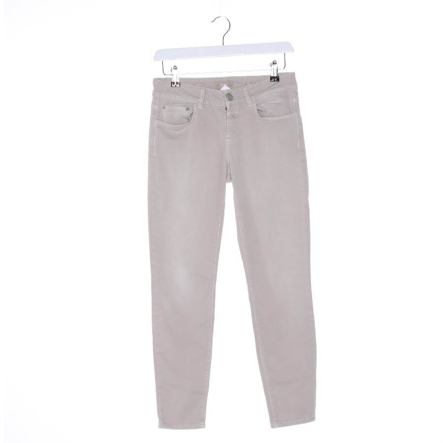 Image 1 of Jeans Straight Fit W25 Beige in color White | Vite EnVogue
