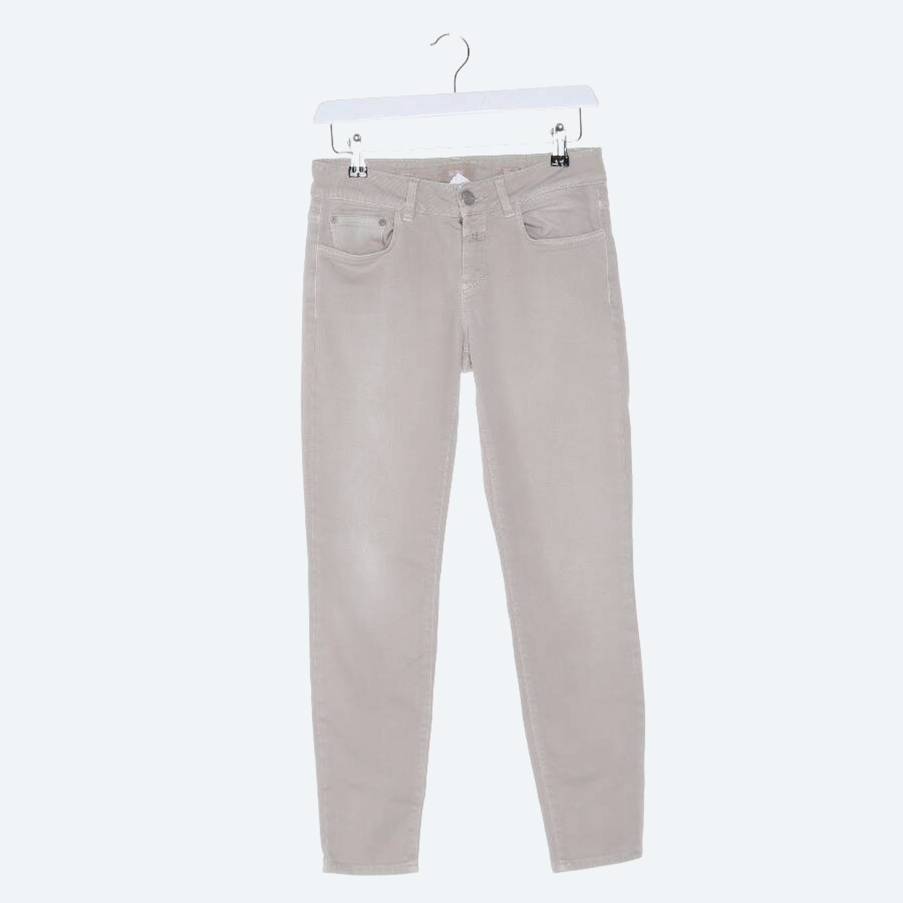 Bild 1 von Jeans Straight Fit W25 Beige in Farbe Weiß | Vite EnVogue