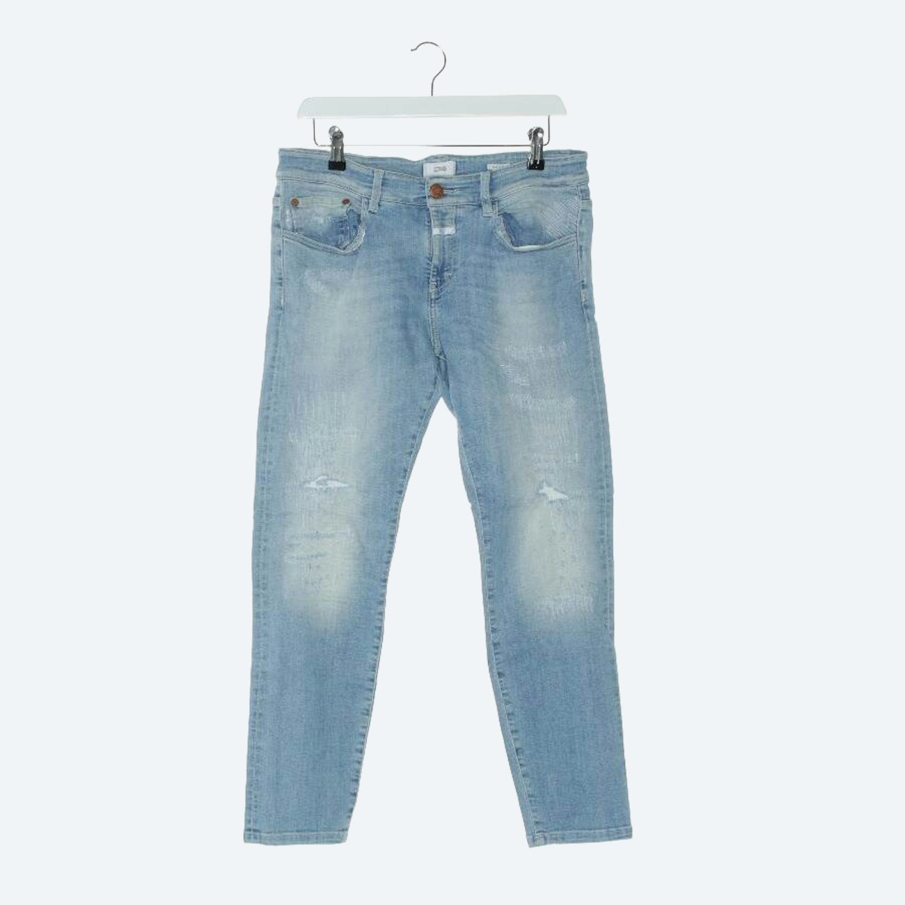 Image 1 of Jeans Straight Fit W30 Light Blue in color Blue | Vite EnVogue