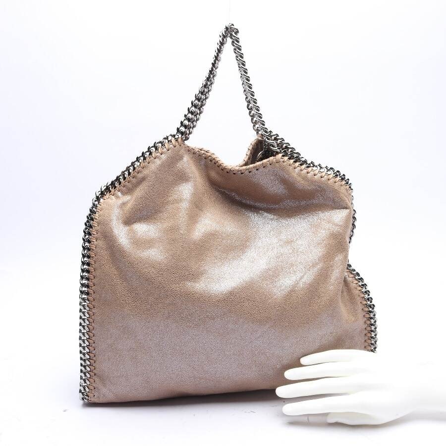 Image 4 of Falabella Tote Bag Shoulder Bag Light Brown in color Brown | Vite EnVogue