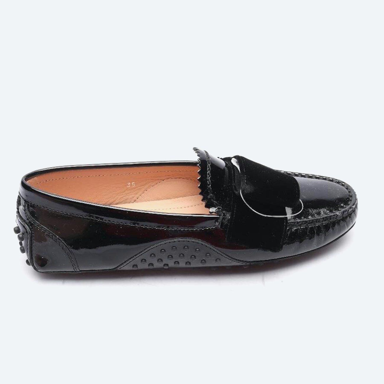 Image 1 of Gommino Loafers EUR 35 Black in color Black | Vite EnVogue