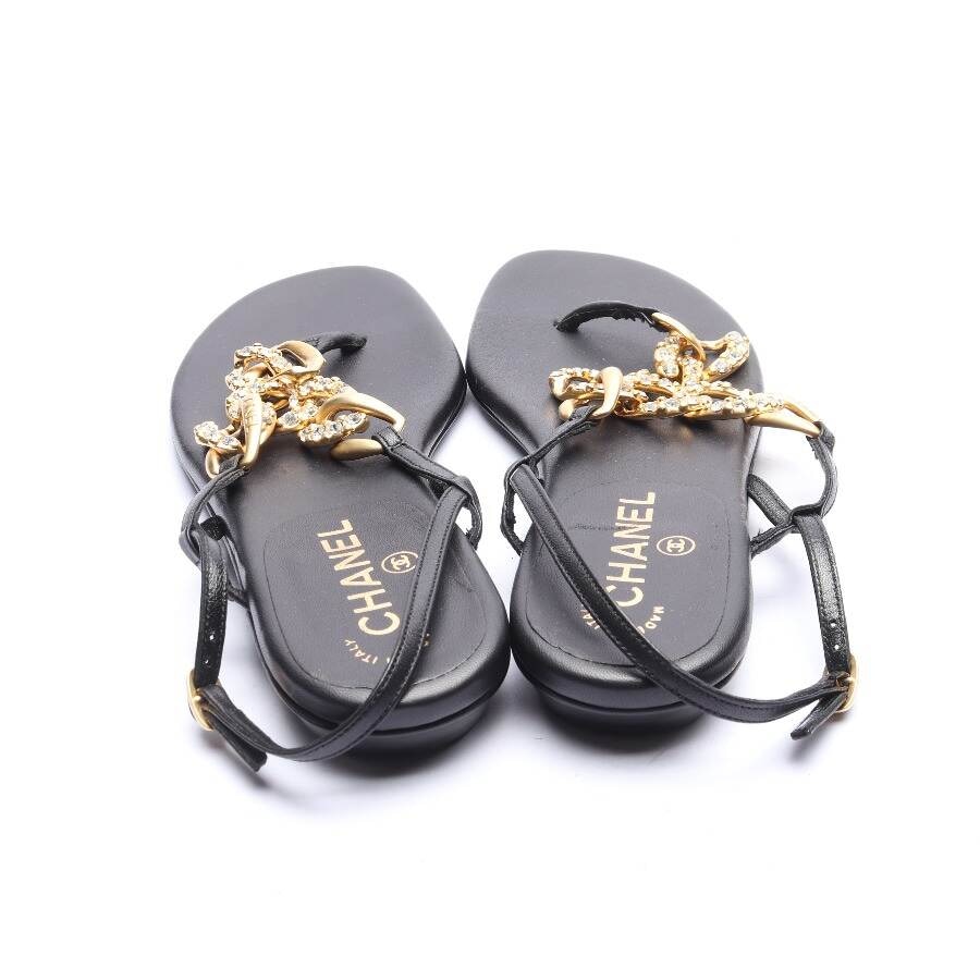 Image 3 of Sandals EUR 36.5 Black in color Black | Vite EnVogue