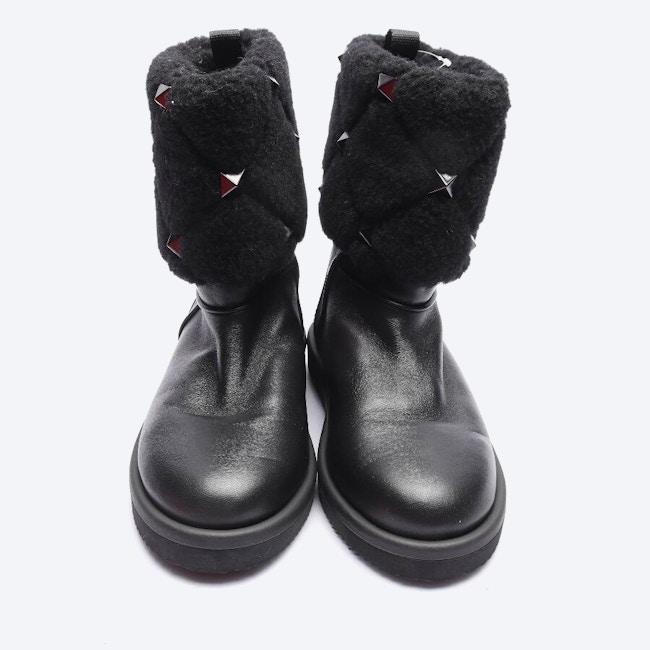 Image 2 of Rockstud Ankle Boots EUR 41 Black in color Black | Vite EnVogue
