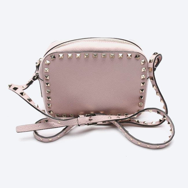 Image 2 of Rockstud Shoulder Bag Pink in color Pink | Vite EnVogue