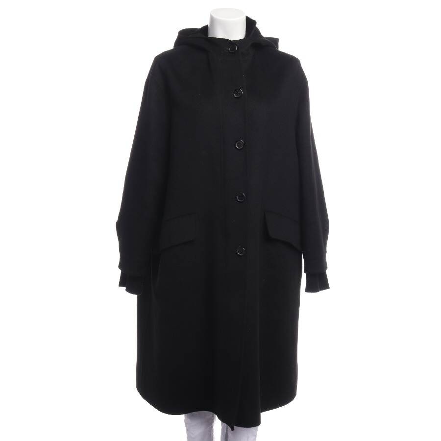 Image 1 of Wool Coat 36 Black in color Black | Vite EnVogue