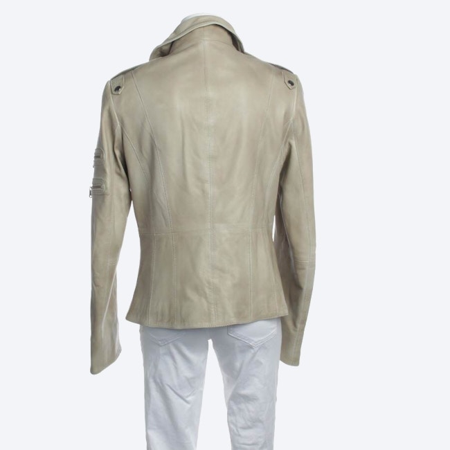 Image 2 of LeatherJacket 42 Beige in color White | Vite EnVogue
