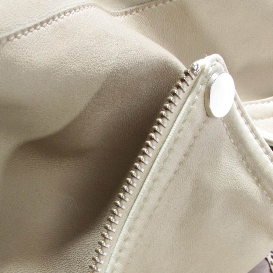 Image 3 of LeatherJacket 42 Beige in color White | Vite EnVogue