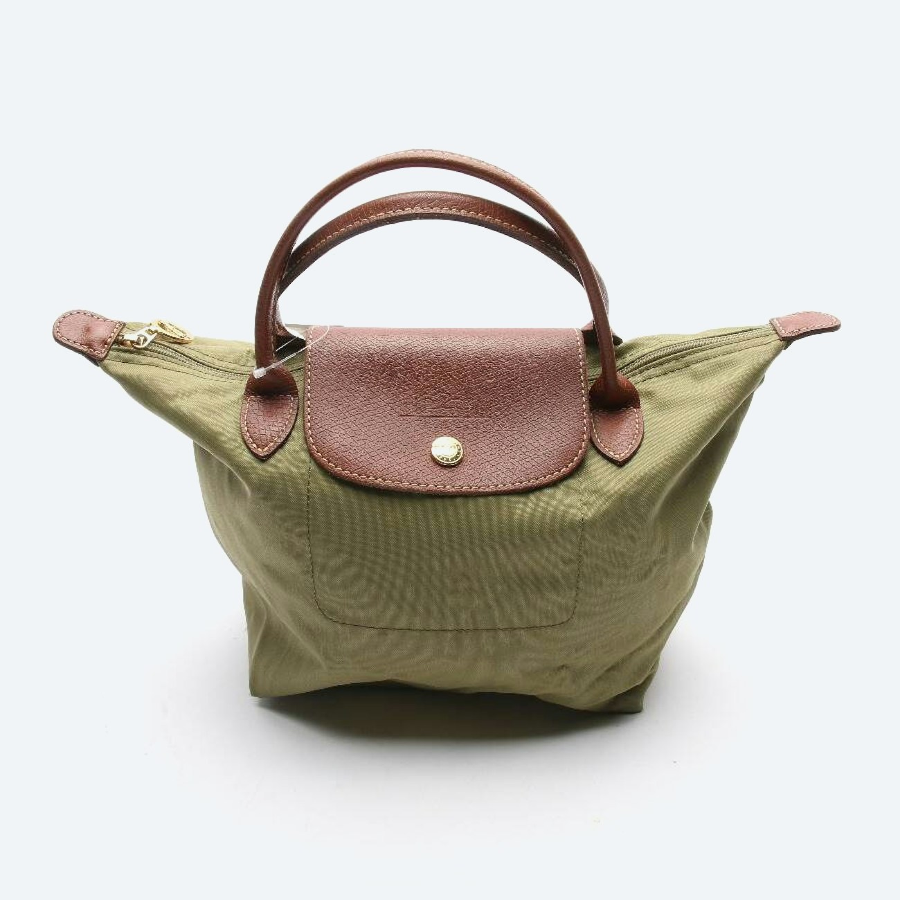 Image 1 of Le Pliage S Handbag Green in color Green | Vite EnVogue