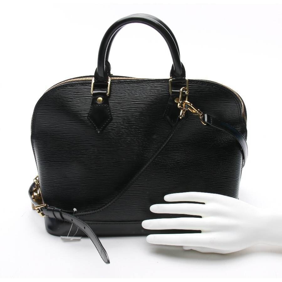 Image 4 of Alma PM Handbag Black in color Black | Vite EnVogue