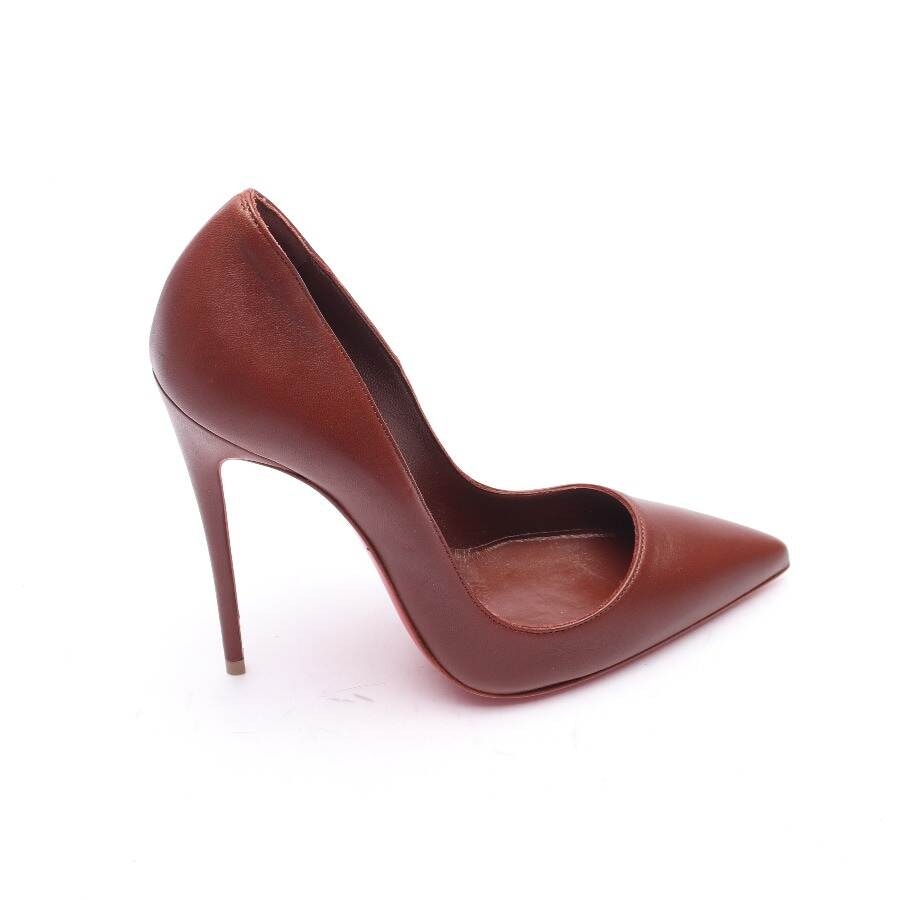 Image 1 of High Heels EUR 36 Dark Brown in color Brown | Vite EnVogue