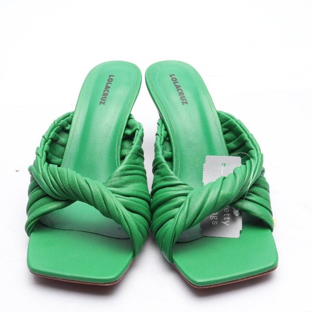Heeled Sandals EUR 39 Green | Vite EnVogue