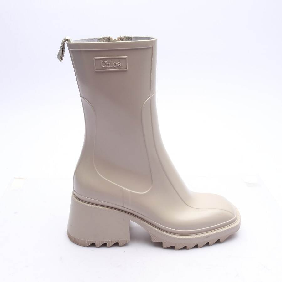 Image 1 of Rain Boots EUR38 Beige in color White | Vite EnVogue