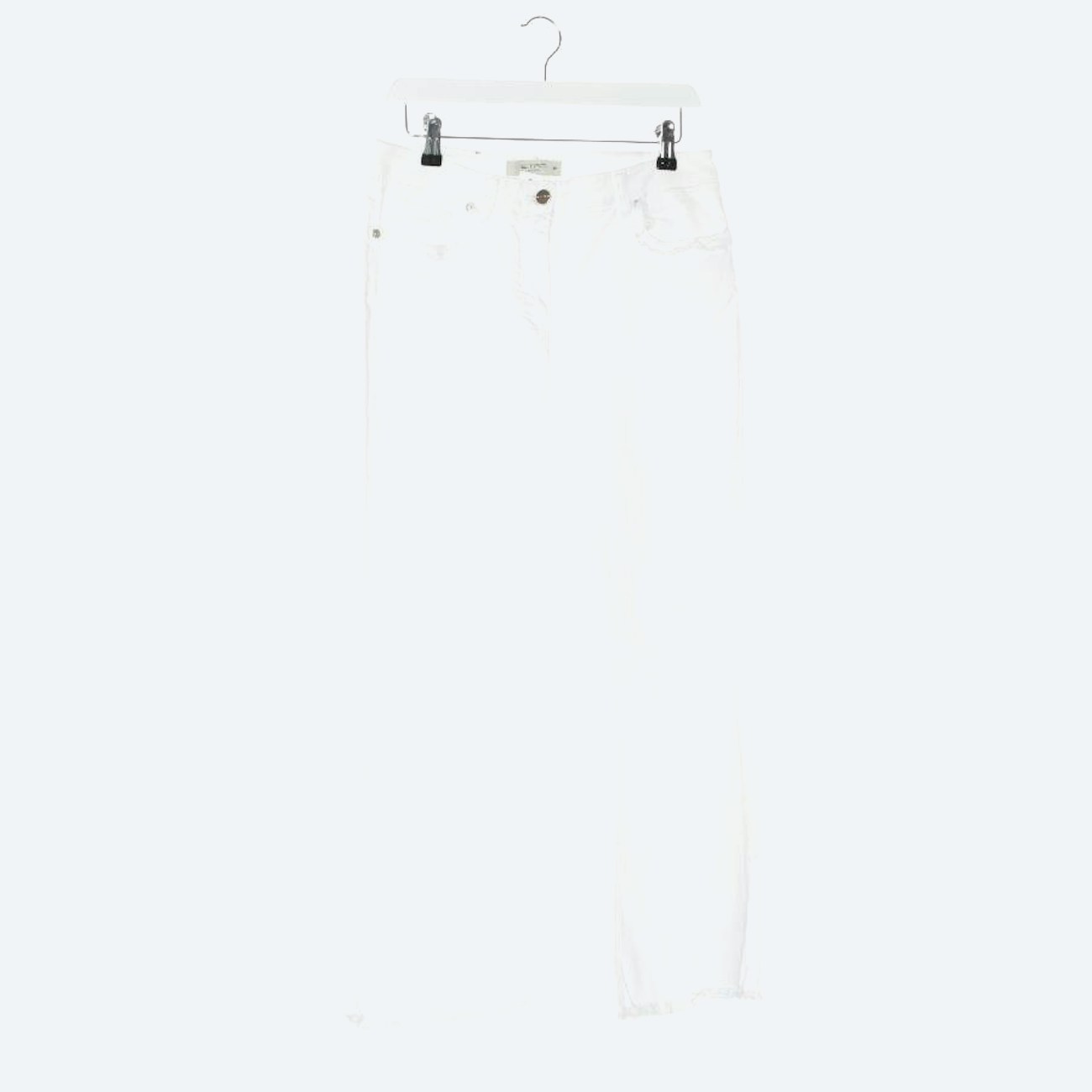 Image 1 of Jeans Flared W29 White in color White | Vite EnVogue