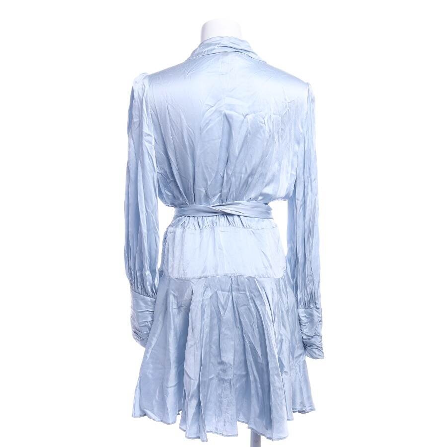 Image 2 of Silk Dress 42 Light Blue in color Blue | Vite EnVogue