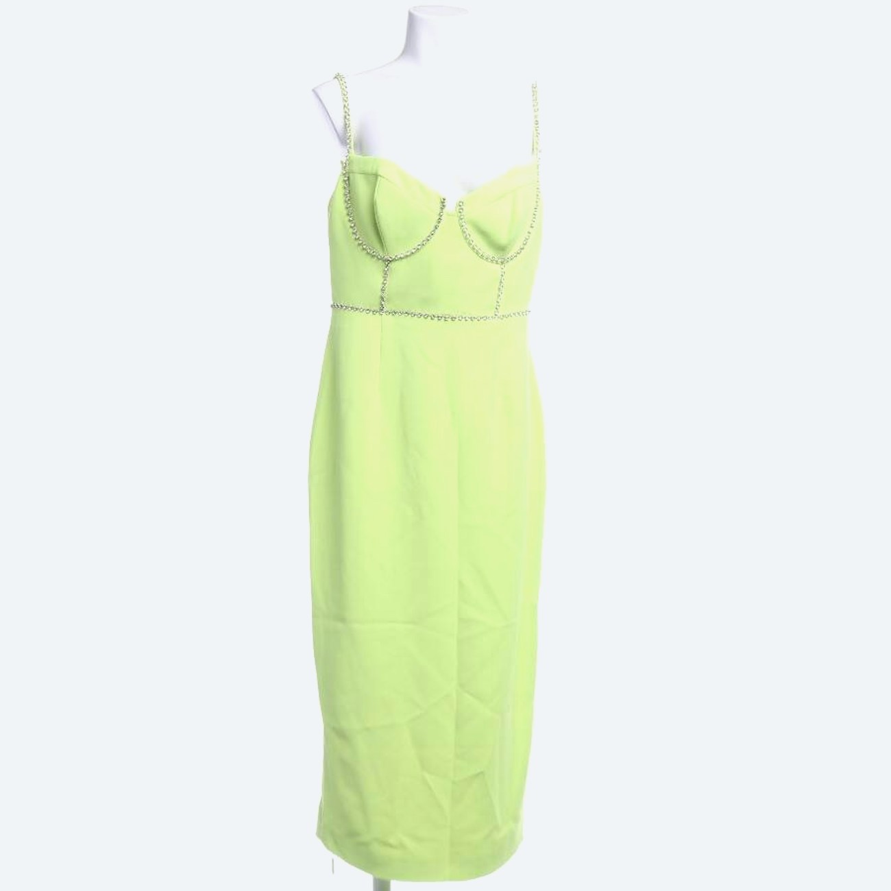 Image 1 of Cocktail Dress 40 Yellow in color Yellow | Vite EnVogue