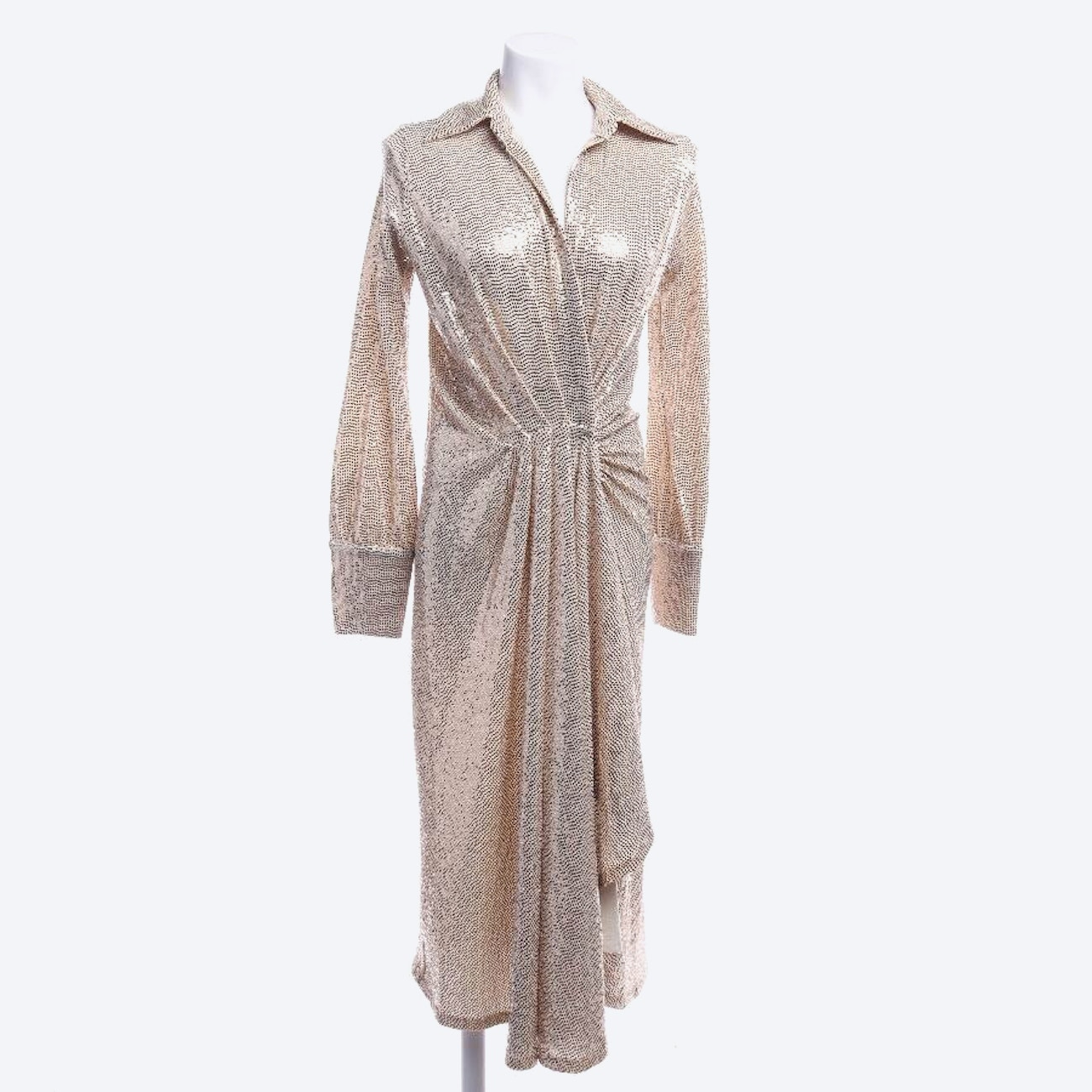 Image 1 of Dress 36 Gold in color Metallic | Vite EnVogue