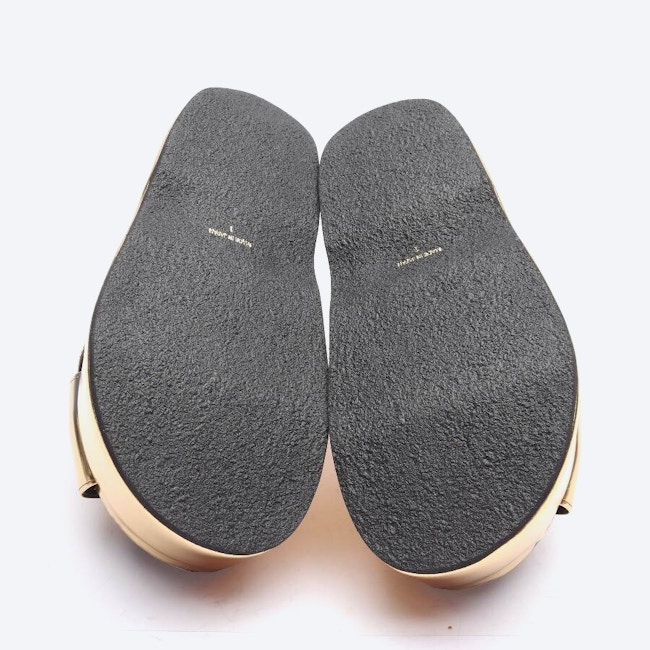 Image 4 of Platform Sandals EUR 36 Gold in color Metallic | Vite EnVogue
