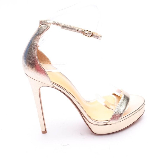 Image 1 of Heeled Sandals EUR 37.5 Gold | Vite EnVogue