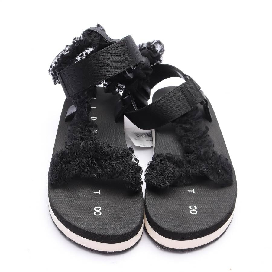 Image 2 of Platform Sandals EUR 39.5 Black in color Black | Vite EnVogue