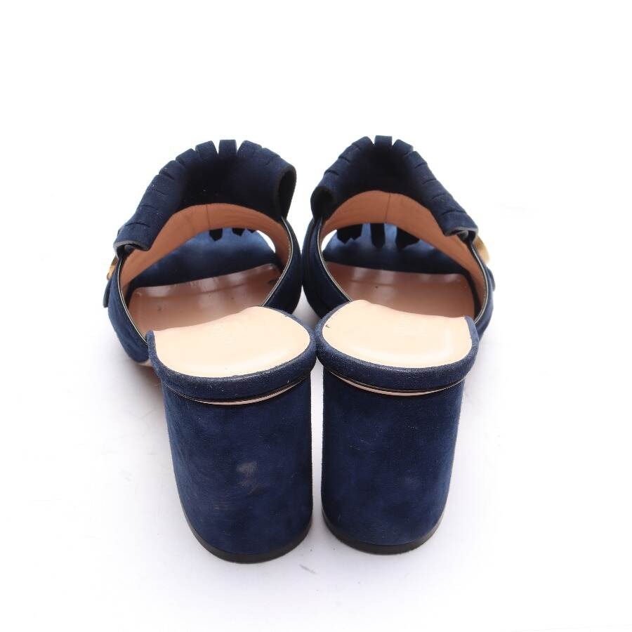 Image 3 of Marmont Heeled Sandals EUR 39 Navy in color Blue | Vite EnVogue