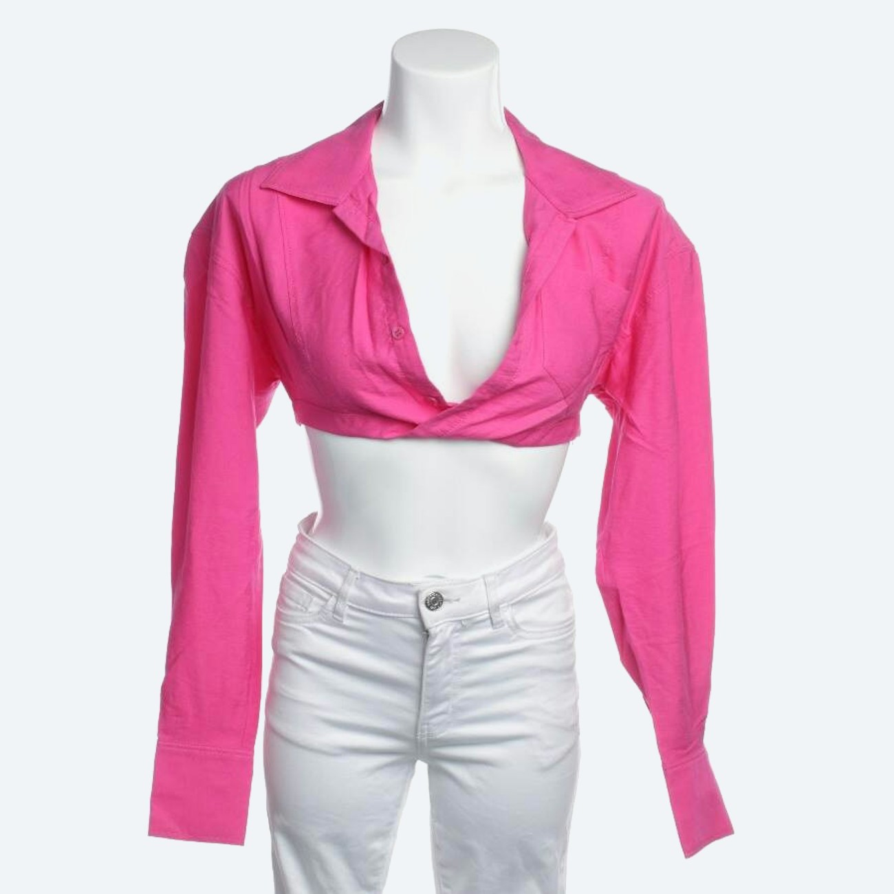 Image 1 of Shirt Blouse 32 Pink in color Pink | Vite EnVogue