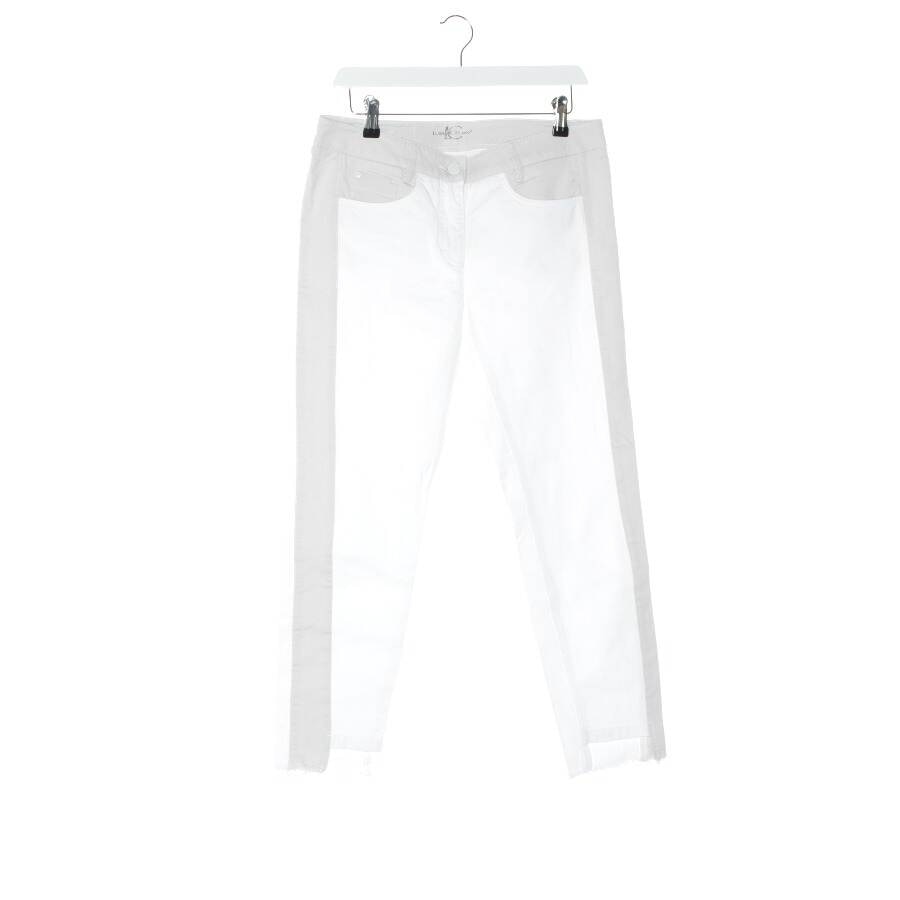 Image 1 of Jeans Straight Fit 38 White in color White | Vite EnVogue