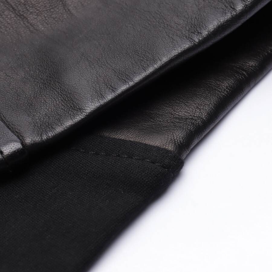 Image 3 of Leather Skirt 34 Dark Brown in color Brown | Vite EnVogue